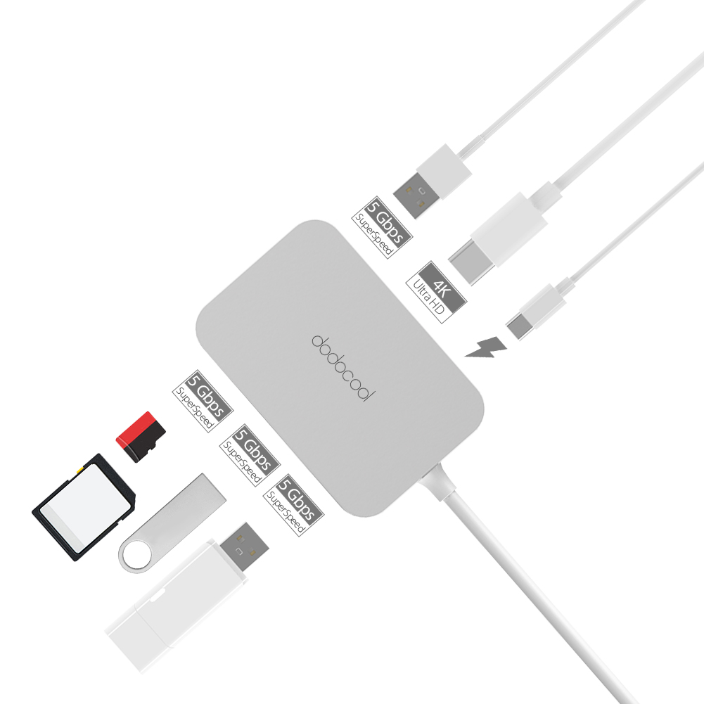 Подключение монитора через usb type c